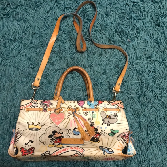 Vintage Very Rare Walt Disney Dooney & Bourke Bag - Picture 2 of 12